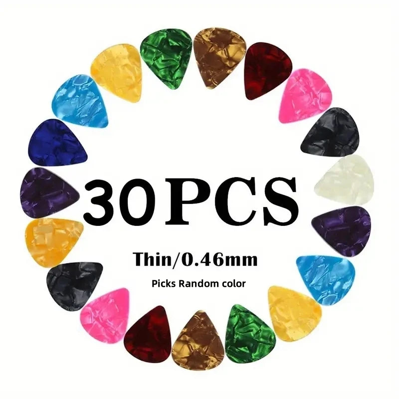 Premium Guitar Picks Pack (30 / 60 pcs)