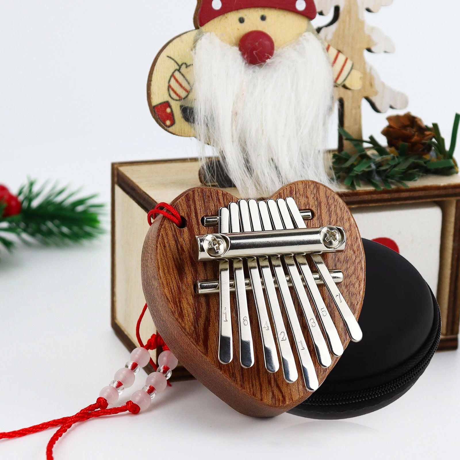 Mini 8-Key Kalimba (Peachwood)