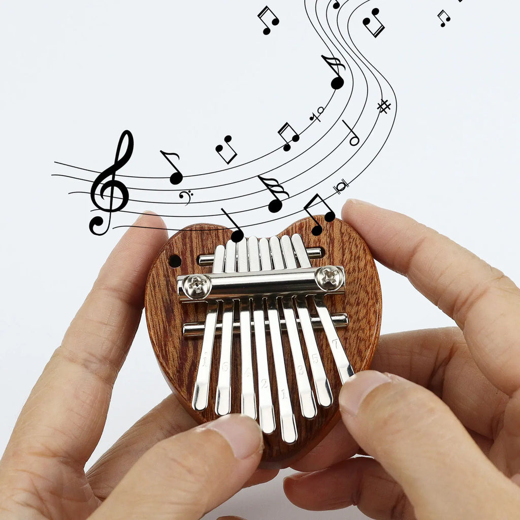 Mini 8-Key Kalimba (Peachwood)