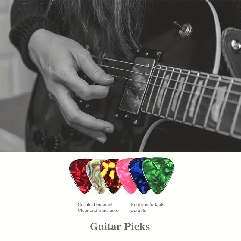 Premium Guitar Picks Pack (30 / 60 pcs)